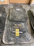 FORD & NWTF RUBBER FLOOR MATS