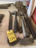 PRY BARS, HAMMERS & MISCELLANEOUS