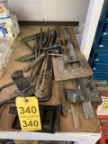 LOT OF JACKS & LUG NUT WRENCHES