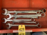 LOT OF (7) OPEN END WRENCHES, 11/16-1 1/2