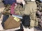 ASSORTED MENS PANTS, VESTS, HH JACKET, PULLOVERS, SHIRTS