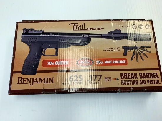 BENJAMIN TRAIL NP NITRO PISTON BBP77 .177 CAL PISTOL, S/N: 916X06681