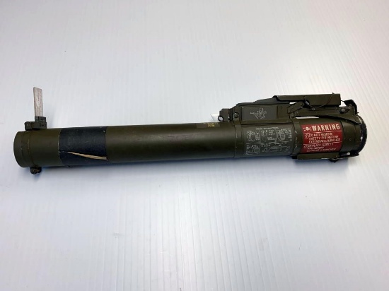 US ARMY ROCKET HE 66MM ANTITANK M72, LOT LS-35-19, 6-68