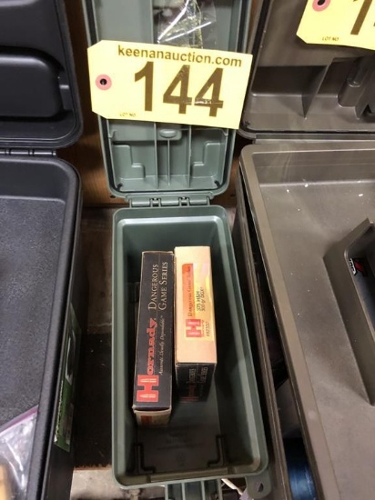 (2) BOXES OF 375 H+H 300GR DGX AMMO