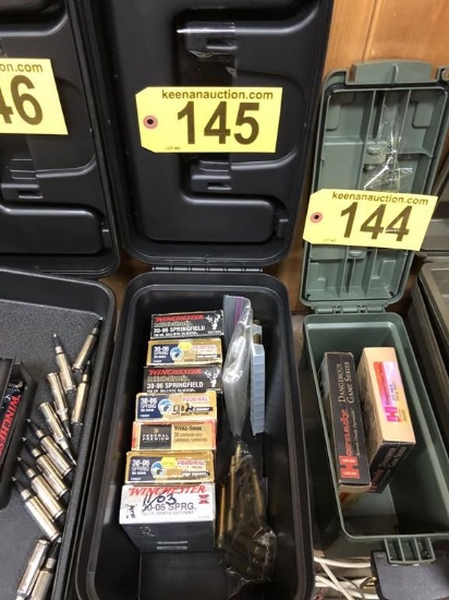 (7) BOXES OF 30-06 SPRINGFIELD 150 & 165GR AMMO