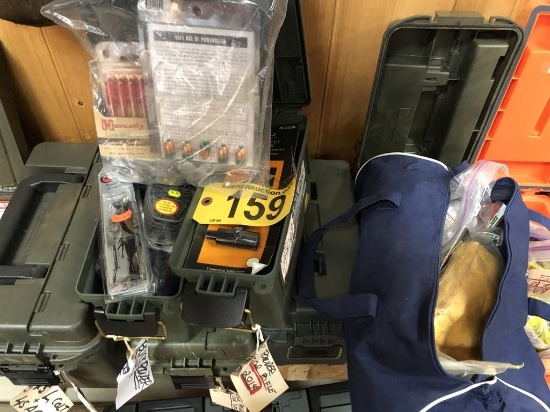 LOT OF MUZZLE LOADER/BLACK POWDER SUPPLIES