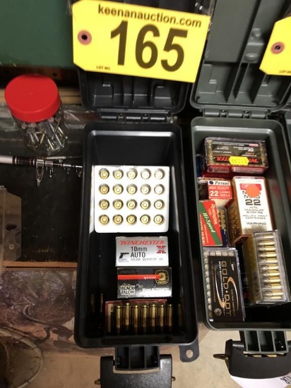 (4) BOXES OF 10MM WINCHESTER & BLACK TALON AMMO