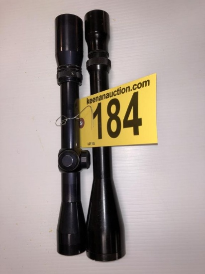 BAUSCH & LOMB 2.5x8 VARIABLE & 2x7 VARIABLE SCOPES