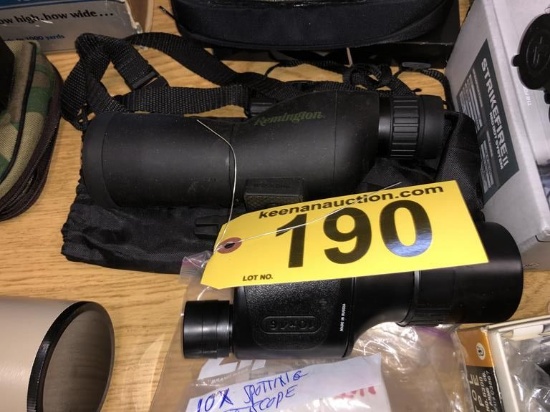 REMINGTON & BEPKYM SPOTTING SCOPES