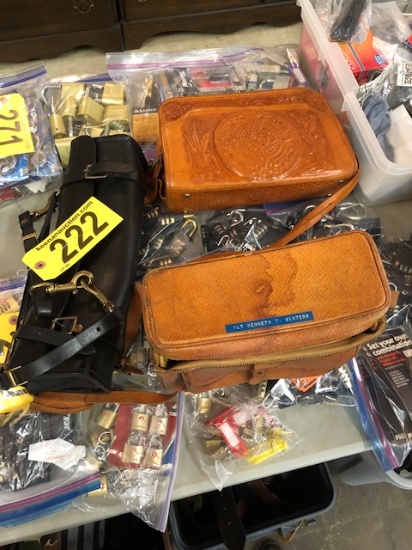 3-CUSTOM LEATHER PURSE & BAGS