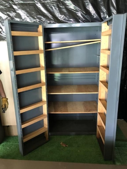 STEEL 2-DOOR STORAGE CABINET