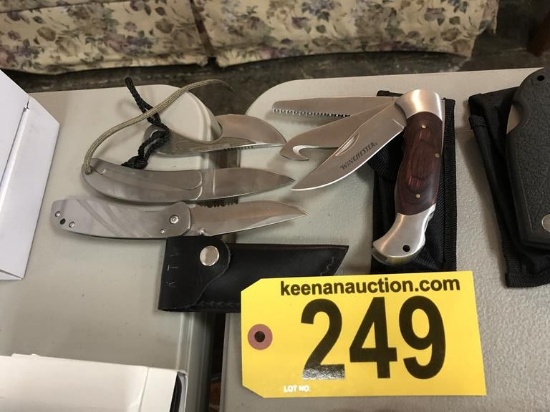 WINCHESTER, LITTLE SKINNER, CALMONT KNIVES