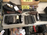 ASSORTED GRIPS & ASSORTED  300 MAG, 30-06, 22 CLIPS