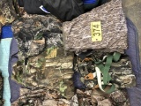 MOSSYOAK & ASSORTED XL-XXL (3) PANTS, (2) BIBS