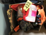 ASSORTED CAMO & HUNTING ACCESSORIES