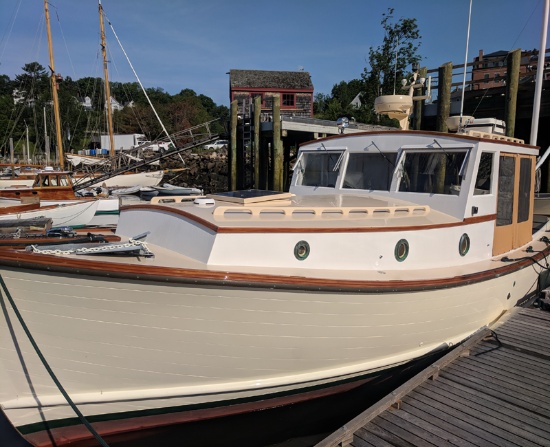 19-119 39ft. Wood Lobster Yacht M/V Sarah Holloway