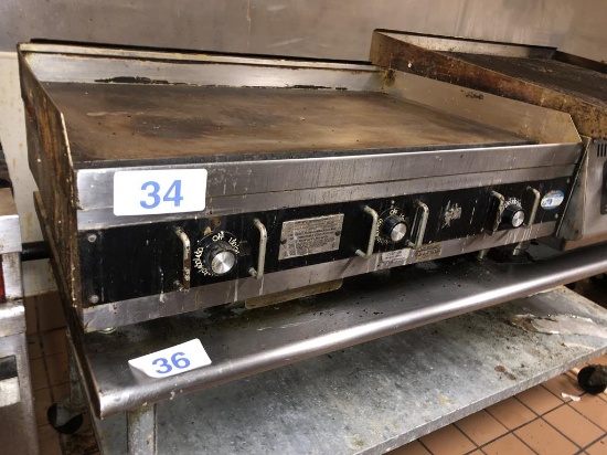 STAR-MAX MODEL 636T 36" GRIDDLE, LP GAS