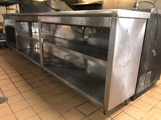 11' X 18" STAINLESS STEEL COUNTER