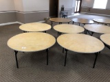5' ROUND FOLDING BANQUET TABLES