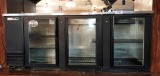 2007 TRUE MODEL TBB-4G BACK BAR 3-GLASS DOOR BOTTLE COOLER, S/N: 6502224