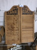 SET OF SALOON SWING DOORS