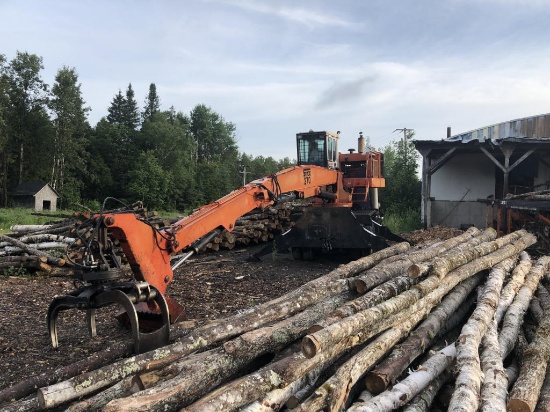 Watch Video- 2003 SERCO 270 LOG LOADER MOUNTED ON 1981 INTERNATIONAL PAYSTAR 5000