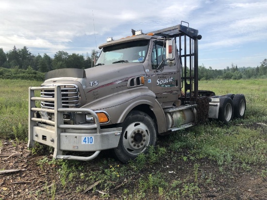 2001 STERLING T/A ROAD TRACTOR, 515,210 MILES, S/N: 2FWJBTAV91AB24772