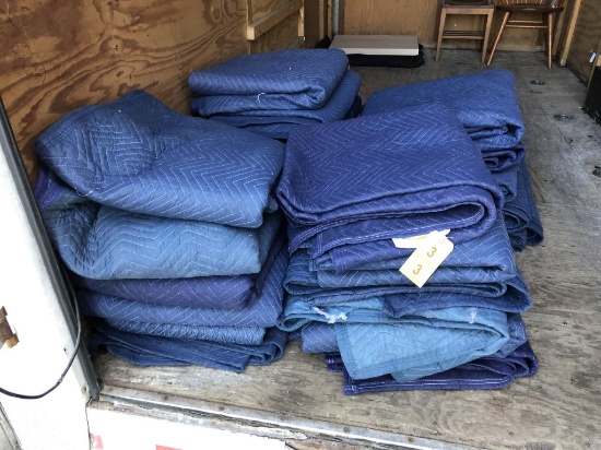 LOT OF (24) HAULMASTER 72x80 MOVING BLANKETS