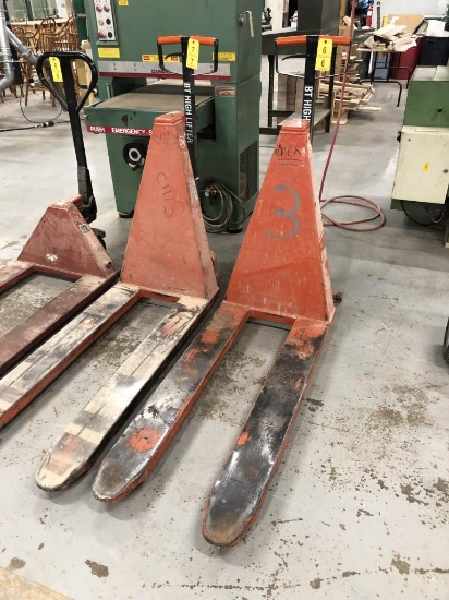 BT HIGH LIFTER BTHL1000 PALLET JACK, S/N: 0461771