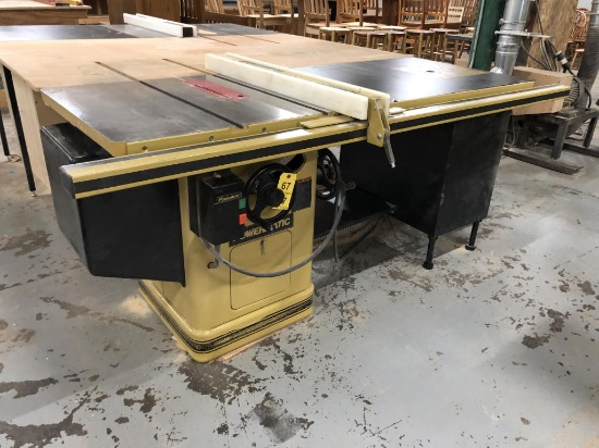 POWERMATIC 66-TA 1PH TABLE SAW S/N 