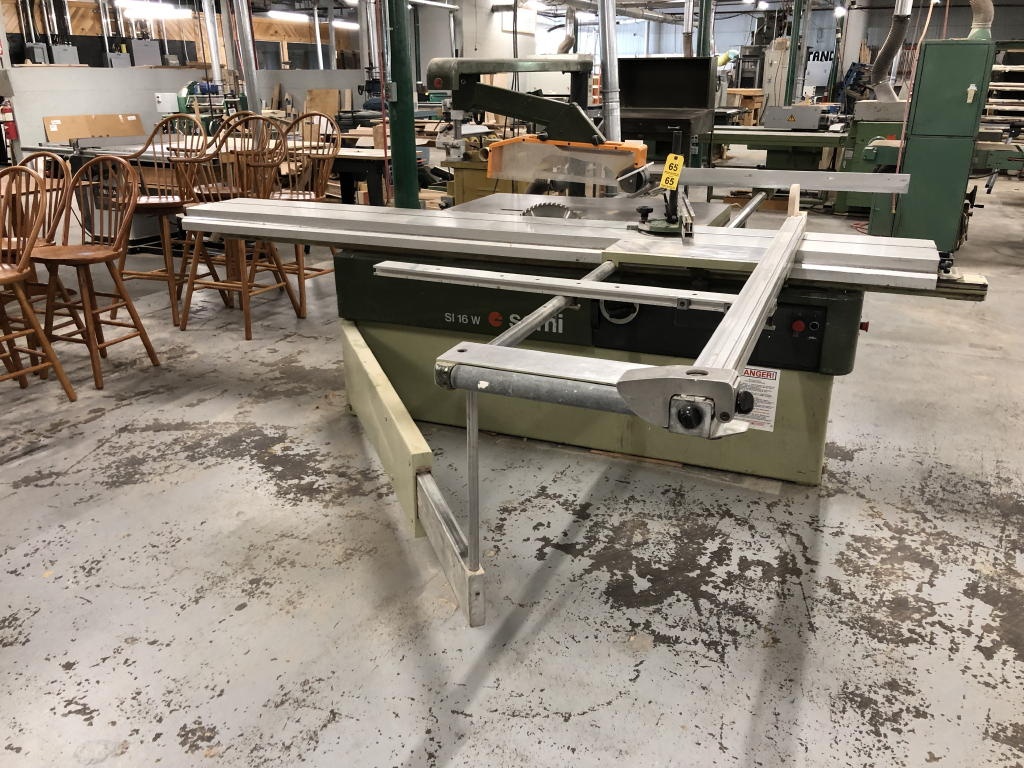 SCMI S116W SLIDING TABLE PANEL SAW, REF 