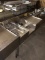 STAINLESS STEEL BACK BAR SINK , 42