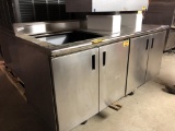 ADVANCE TABCO STAINLESS STEEL CABINET, 6'x30