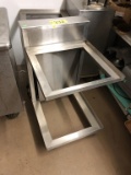 STAINLESS STEEL TRAY CART