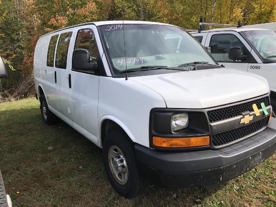 2014 CHEVROLET EXPRESS 1-TON CARGO VAN