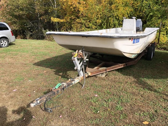 2001 CAROLINA SKIFF 24 BOAT