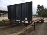1999 FONTAINE EXTENDABLE FLATBED TRAILER