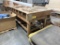 8'x4 WOOD WORK BENCH