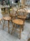 CHERRY SWIVEL TAVERN WINDSOR CHAIRS