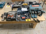 BOSCH 18V, MAKITA 12V, BLACK & DECKER 18V & PORTER CABLE 20V DRILLS