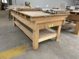 8'x4 WOOD WORK BENCH