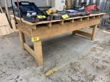 8'x4 WOOD WORK BENCH