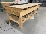 8'x4' WOOD WORK BENCH