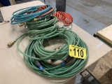 (8) LIGHT DUTY AIR HOSES