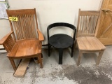 CHERRY, STAINED MAPLE & DRY FIT CHERRY MAINE MADE CHAIRS