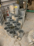 LOT OF (21) ASSORTED PIECES OF NORDFAB DUCTING