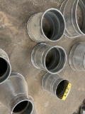 NORDFAB DUCTING REDUCERS: (2) 7