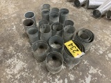 LOT OF (23) ASSORTED PIPE TO HOSE