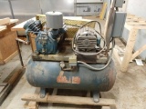 7.5 HP, 3PH HORIZONTAL AIR COMPRESSOR