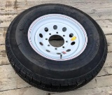 NEW CONTENDER TRAILER TIRE, 8-LUG, ST235/80R16